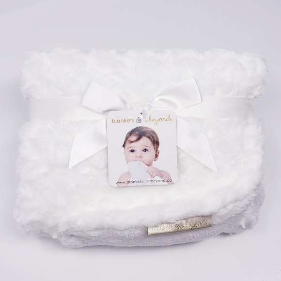 Reversible Baby Blanket Luxurious Soft Mink Plush - Picture 8 of 8